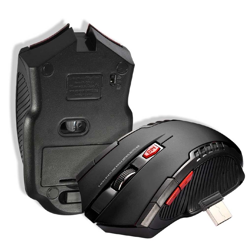 Ảnh nhỏ của Chuột quang chơi game không dây 2.4G cao cấp Chuột quang chơi game không dây 2.4G cao cấp
