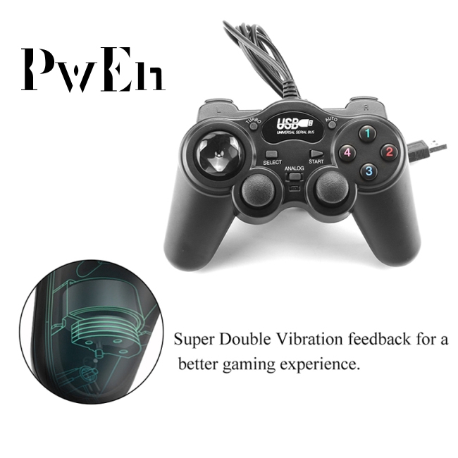 Ảnh nhỏ của Tay cầm chơi game điều khiển cho PC máy tính xách tay USB cao cấp Tay cầm chơi game điều khiển cho PC máy tính xách tay USB cao cấp