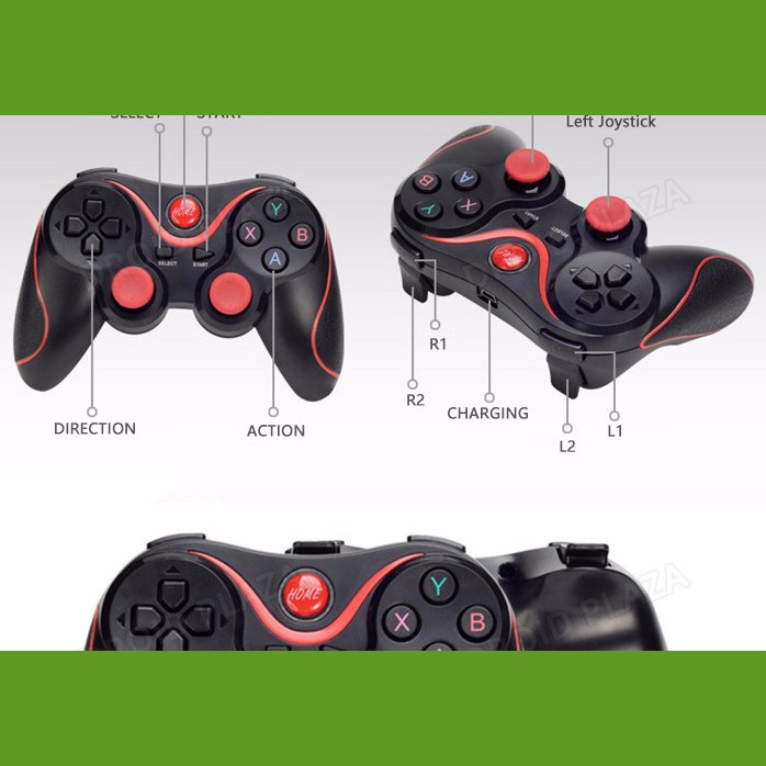 Ảnh nhỏ của Tay cầm chơi game Bluetooth không dây Terios T3 / X3 PC Android Tay cầm chơi game Bluetooth không dây Terios T3 / X3 PC Android