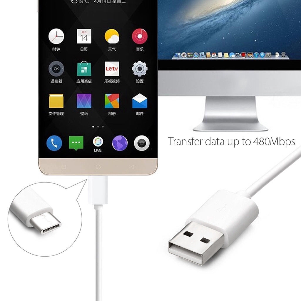 Ảnh nhỏ của Cáp sạc chuẩn Type C Android smartphone Samsung Cáp sạc chuẩn Type C Android smartphone Samsung