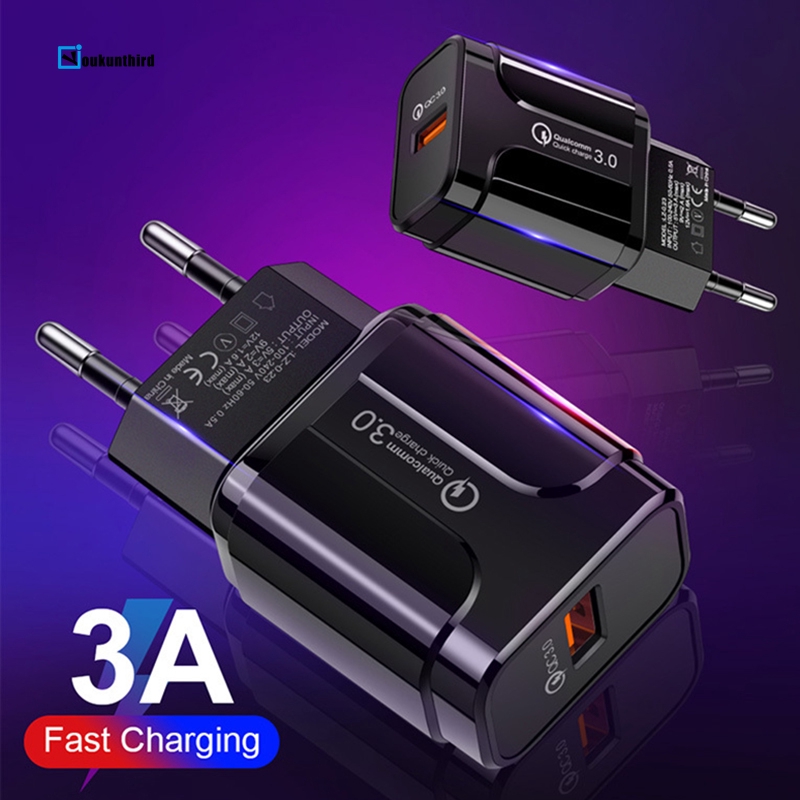 Ảnh nhỏ của Đầu Cốc Sạc Nhanh Qc3.0 Cao Cấp Charger Adapter Đầu Cốc Sạc Nhanh Qc3.0 Cao Cấp Charger Adapter