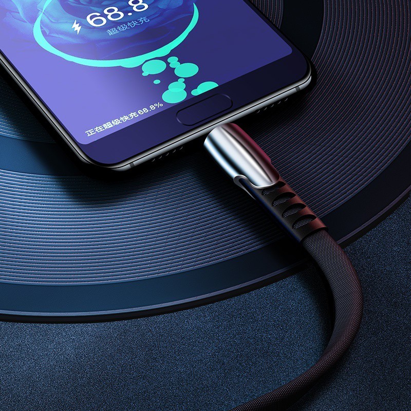 Ảnh nhỏ của Dây cáp sạc nhanh 5A kết nối cổng Micro USB/Type-C /Lightning tùy chọn cho iPhone Android Dây cáp sạc nhanh 5A kết nối cổng Micro USB/Type-C /Lightning tùy chọn cho iPhone Android