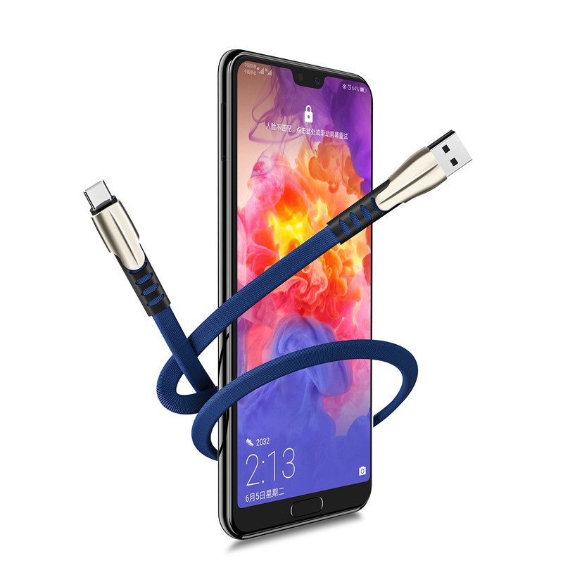 Ảnh nhỏ của Dây cáp sạc nhanh 5A kết nối cổng Micro USB/Type-C /Lightning tùy chọn cho iPhone Android Dây cáp sạc nhanh 5A kết nối cổng Micro USB/Type-C /Lightning tùy chọn cho iPhone Android
