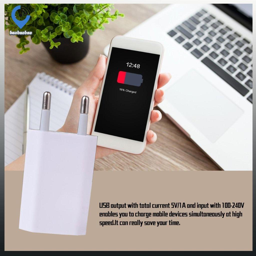 Ảnh nhỏ của Cóc sạc 1A đầu dài điện thoại android ios Cóc sạc 1A đầu dài điện thoại android ios