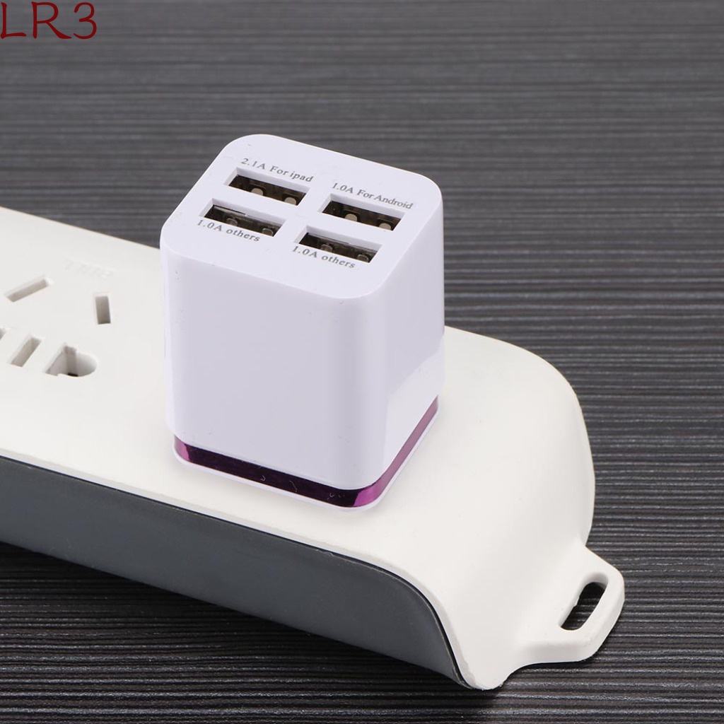 Ảnh nhỏ của Củ Sạc 5.1A với 4 trong 1 Cổng Usb Cho Điện Thoại IPAD TABLET Củ Sạc 5.1A với 4 trong 1 Cổng Usb Cho Điện Thoại IPAD TABLET