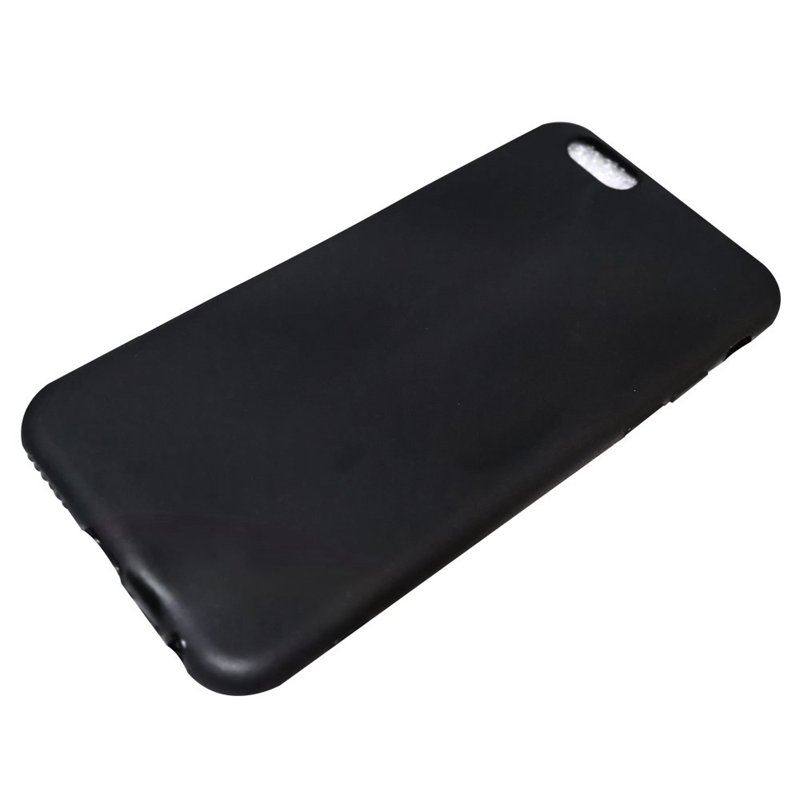 Ốp điện thoại silicon màu đen cho iPhone 5 5S SE