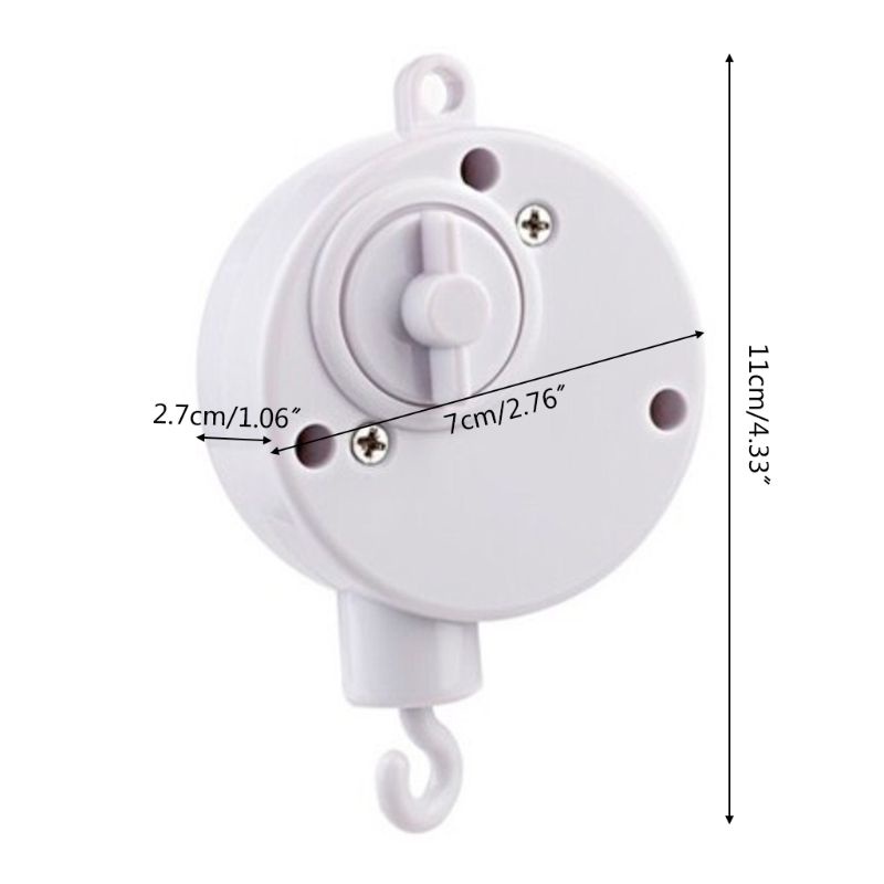 Ảnh nhỏ của Đồ chơi chuông hộp nhạc tự xoay bằng dây cót dành cho trang trí nôi cũi em bé BABY Đồ chơi chuông hộp nhạc tự xoay bằng dây cót dành cho trang trí nôi cũi em bé BABY