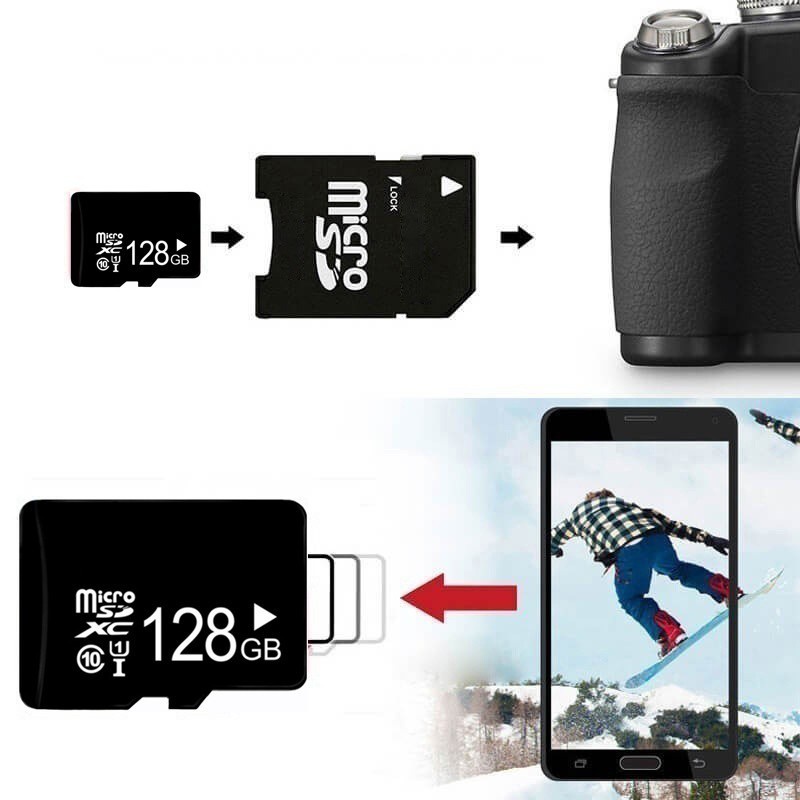 Ảnh nhỏ của Thẻ nhớ 8GB 16GB 32GB 64GB 128GB 256GB 512GB tốc độ cao hỗ trợ thẻ TF Cho CCTV / Camera / Điện Thoại / Thẻ SD Thẻ nhớ 8GB 16GB 32GB 64GB 128GB 256GB 512GB tốc độ cao hỗ trợ thẻ TF Cho CCTV / Camera / Điện Thoại / Thẻ SD