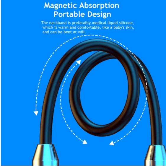 Tai Nghe Bluetooth 5.0 TWS Không Dây Đeo Cổ Có Micro Giảm Tiếng Ồn