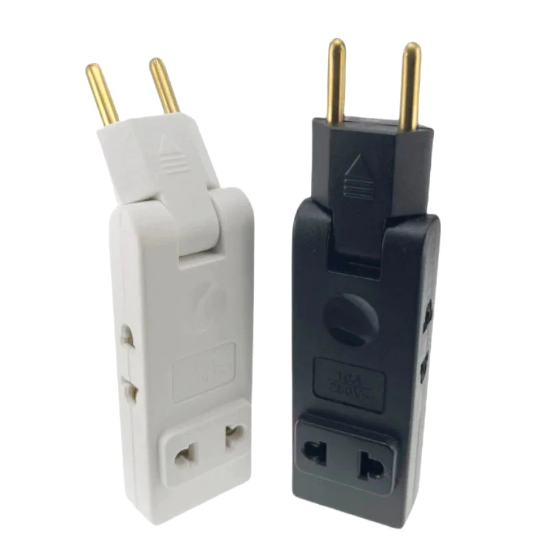Ổ cắm điện nối dài 4 chổ cắm trong 1 chuẩn EU 2500W 180 độ tiện xài ở nhà hay du lịch