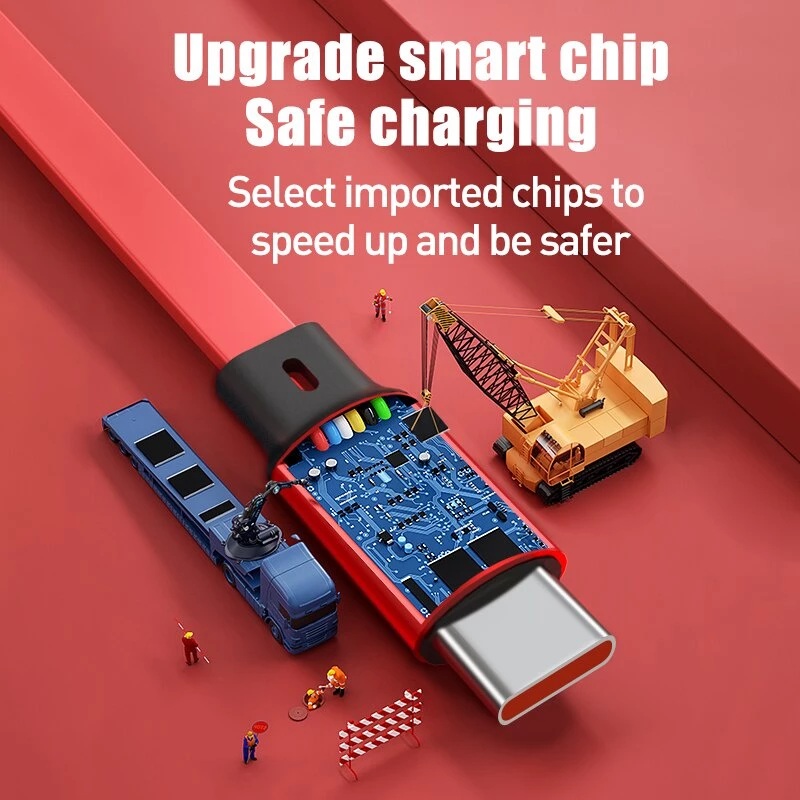 Ảnh nhỏ của Dây Cáp Sạc nhanh 6A 100W 3 Trong 1 Rút Được gọn tiện lợi Cho Huawei Honor Xiaomi Samsung Dây Cáp Sạc nhanh 6A 100W 3 Trong 1 Rút Được gọn tiện lợi Cho Huawei Honor Xiaomi Samsung