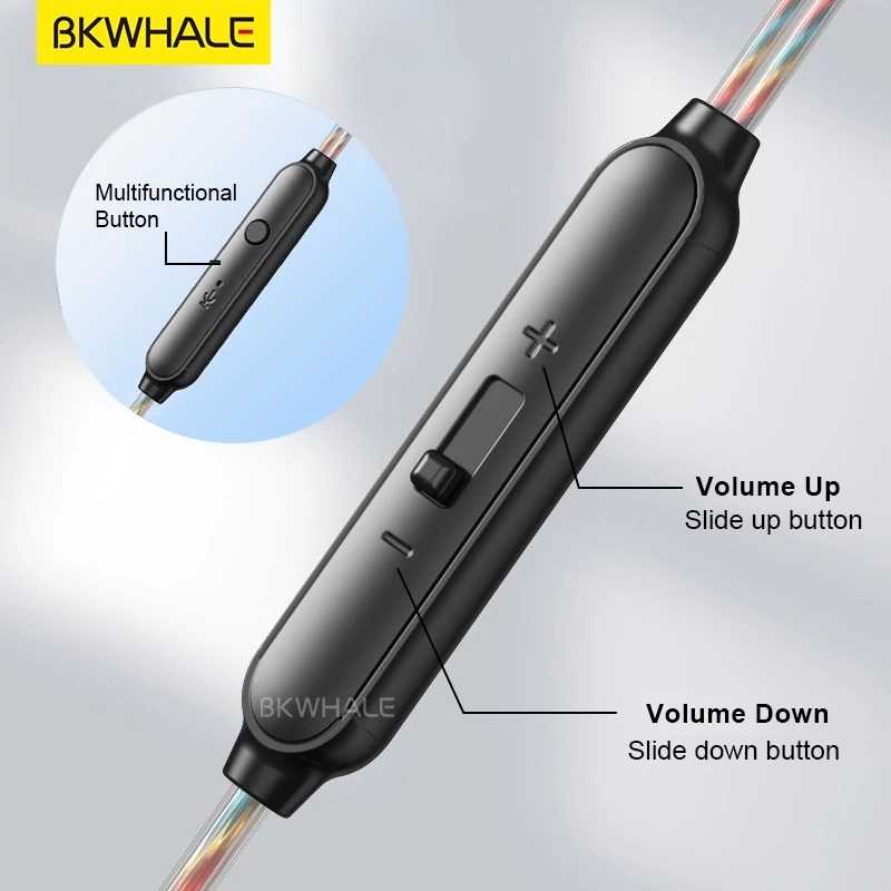 Ảnh nhỏ của Tai nghe cao cấp có dây type C Bkwhale 8D Âm thanh vòm Bass Micrô khử tiếng ồn Tai nghe cao cấp có dây type C Bkwhale 8D Âm thanh vòm Bass Micrô khử tiếng ồn