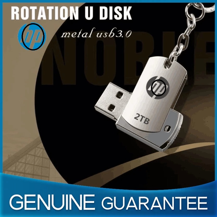 Ảnh nhỏ của Ổ Đĩa flash Hp USB 3.0 2TB tốc độ cao bằng kim loại chống thấm nước Ổ Đĩa flash Hp USB 3.0 2TB tốc độ cao bằng kim loại chống thấm nước