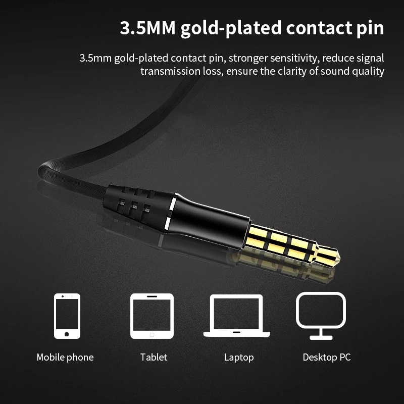Ảnh nhỏ của Tai nghe nhét tai HiFi S2000 Super Bass chống ồn cực tốt, âm thanh khủng, chơi game ngon Jack 3.5 mm Tai nghe nhét tai HiFi S2000 Super Bass chống ồn cực tốt, âm thanh khủng, chơi game ngon Jack 3.5 mm