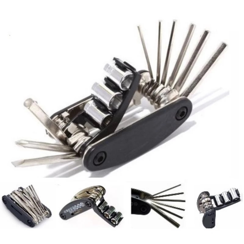 Ảnh nhỏ của Bộ lục giác sửa chữa cầm tay đa năng tua vít 16-in-1 dùng lắp ráp sửa chữa thiết khẩn cấp Bộ lục giác sửa chữa cầm tay đa năng tua vít 16-in-1 dùng lắp ráp sửa chữa thiết khẩn cấp