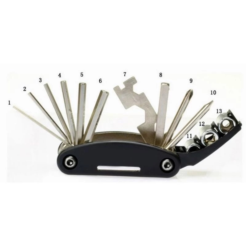 Ảnh nhỏ của Bộ lục giác sửa chữa cầm tay đa năng tua vít 16-in-1 dùng lắp ráp sửa chữa thiết khẩn cấp Bộ lục giác sửa chữa cầm tay đa năng tua vít 16-in-1 dùng lắp ráp sửa chữa thiết khẩn cấp