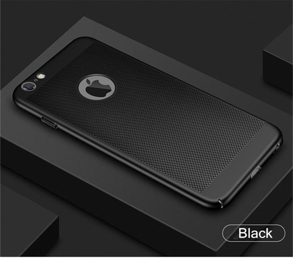 Ốp lưng tản nhiệt thoáng khí Iphone 5 5s 6 6s 6 plus 6s plus 7 7 plus 8 8 plus X