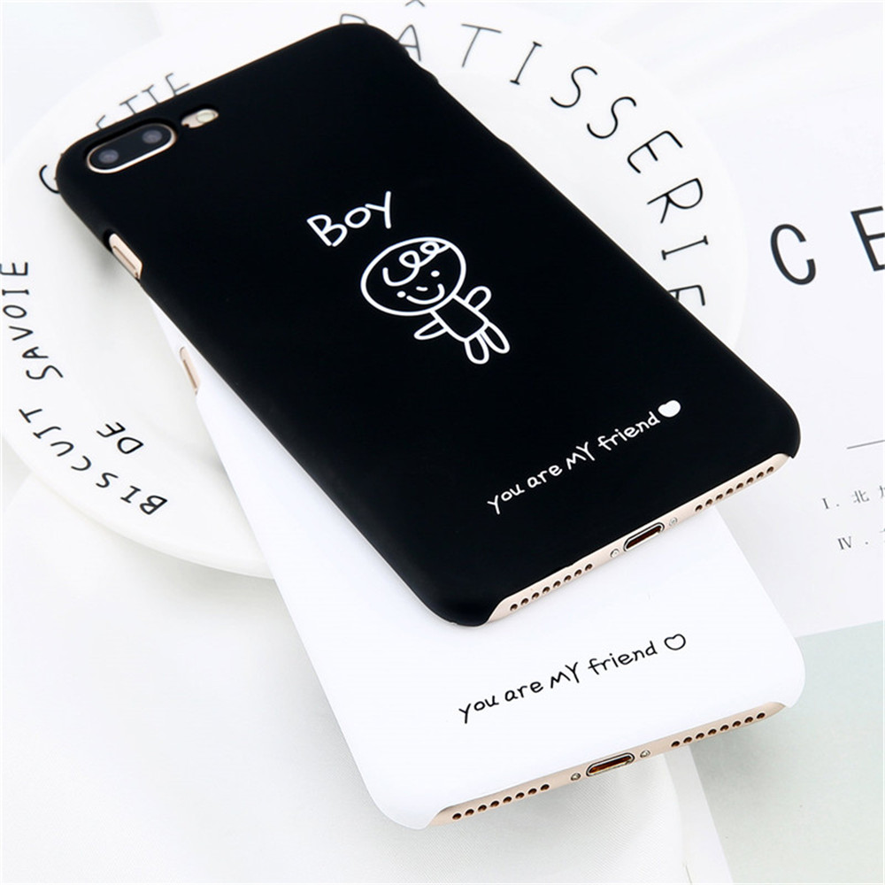 Ốp lưng Boy and Girl You are my friend Iphone 6 6s 6 plus 6s plus 7 7 plus 8 8 plus X