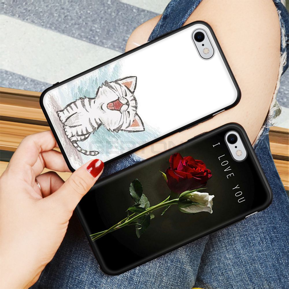 Ốp lưng mèo cười dễ thương Iphone 5-5s-5se-6-6s-6 plus-6s plus-7-7 plus-8-8 plus-X-XS-XR-XS Max 