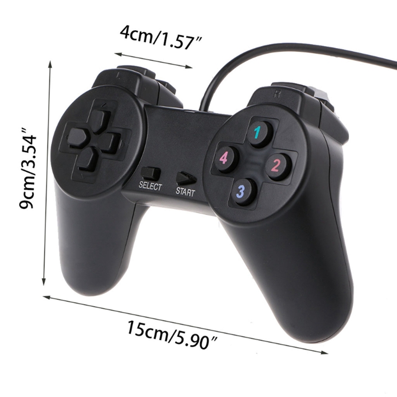 Ảnh nhỏ của Tay cầm chơi game đơn giản kiểu Playstation 1 giá rẻ gắn cổng USB trên PC Tay cầm chơi game đơn giản kiểu Playstation 1 giá rẻ gắn cổng USB trên PC