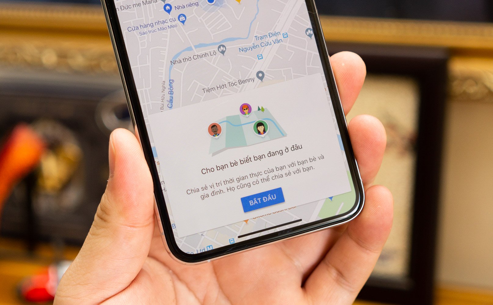 Cách dùng Google Maps để chia sẻ địa điểm với bạn bè